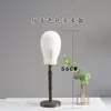 Perchero de Escritorio Perchero para Sombreros Tienda de Ropa Soporte para Sombreros de Madera Maciza Soporte Interno Soporte para Sombreros Molde para Cabeza de Ventana Set de Pelucas Estante de Exhibición