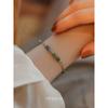 Ágata Hierba de Agua Piedra Uva Cuentas de Oro Diseño Nicho Regalo Diseño Original Moda Apilado Pulsera de Mujer