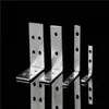 Caja de luz Kabu perfil de aluminio código de esquina película suave accesorios para caja de luz galvanizado acero inoxidable código de esquina sujetador código de esquina para muebles
