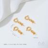 Fivela universal de ouro 14K com retenção de cor, fivela de mola, pingente de pérola de cristal, fivela com meio furo, acessórios de joalheria artesanais faça você mesmo