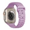 Correa de Silicona de Tres Perlas de un Solo Color Adecuada para Apple Watch 9 10 11 iWatch Ultra Pulsera de Color Sólido de Tres Perlas