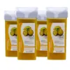 Bloque de Cera Depilatoria de 100g Bloque de Cera Depilatoria para Cabello Graso Máquina Portátil de Terapia con Cera Mini Máquina de Cera Caliente Cera Depilatoria