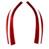 Adecuado para Toyota 19-23 Supra A90, pegatinas decorativas de fibra de carbono para puerta de coche, accesorios de modificación interior del coche.