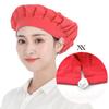 Gorra de trabajo para mujer, para taller, de malla, para chef de fábrica, de cocina, transpirable, a prueba de polvo e higiénica, para fábrica de alimentos, para hombre.