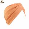 Gorro de algodón elástico grueso con trenzas cruzadas, popular en Europa y América, estilo indio, JDT-163F
