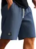 Pantalones Cortos Deportivos Transfronterizos para Hombre, Pantalones Casuales de Verano Estilo Americano, Pantalones Cortos de Cinco Puntos Tejido de Gofre, Pantalones Delgados para Hombres Jóvenes y de Mediana Edad