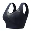 Talla Extra Push-Up Espalda Hermosa Encaje Estilo Chaleco Envuelta en el Pecho Sin Aros Copas Fijas Antiexposición Sujetador sin Costuras Transpirable