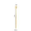 Cuchara de acero inoxidable 304 con mango largo extendido, ideal para condimentar café, leche, té, miel, postres, helados, bar y otras ocasiones.