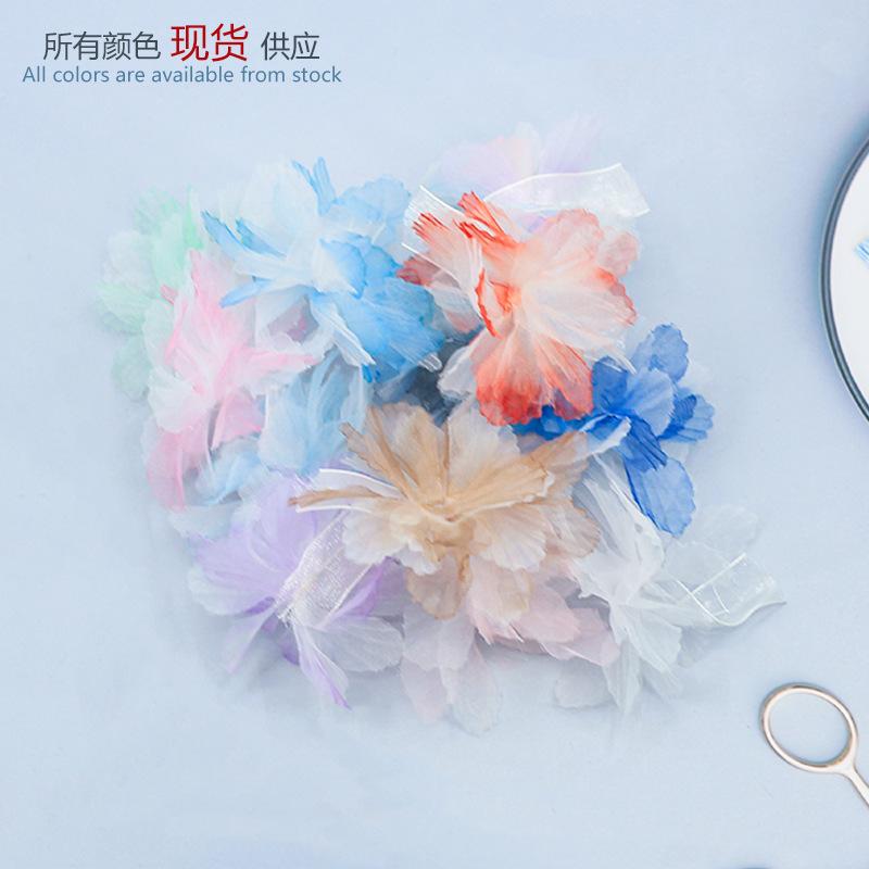 欧根纱花朵