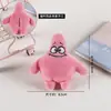 Broche de Peluche DIY Mini Relleno de Algodón Estrella de Patrick Bob Esponja Pantalones Cuadrados Colgante Zapato Calcetines Accesorios para el Cabello Accesorios Mayoreo