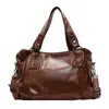 Bolsa transversal feminina retrô transfronteiriça de grande capacidade, nova bolsa transversal casual para o dia a dia, bolsa tote da moda 2026