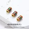 Acessórios Antigos de Latão Dourado Areia Pulseira Recortada Contas Espaçadoras Artesanais Acessórios para Joias DIY Acessórios para Pulseiras Wenwan