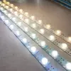 Barra de luz lateral LED 12v24v caja de luz doble estéreo plataforma de autobús lente impermeable luz barra de luz de aluminio
