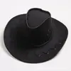 Sombrero de Vaquero Occidental Verano Sombrero de Mujer Retro Europeo y Americano Ala Ancha Playa Costa Chica Chica Caliente Sombrero de Sol