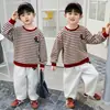 Trajes para Niños, Ropa de Primavera y Otoño, Nuevo Estilo 2026, Ropa Deportiva Casual Elegante para Niños, Conjunto de Dos Piezas de Sudadera de Otoño para Niños