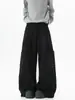 Pantalones Cargo de Diseño Remachado Estilo Americano para Hombres y Mujeres, Pantalones Largos Deportivos Hip-Hop de Alta Calle Otoñales, Pantalones de Nicho con Diseño de Marca de Moda