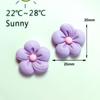 Venda quente acessórios de resina de flor grampo de cabelo infantil pequeno broche de joia capa de celular pacote de material decorativo diy com cola de creme