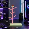Estante de almacenamiento Achi 2 en 1 base para soporte de control de juegos estante de exhibición de periféricos ps5 xbox adorno de almacenamiento de mesa