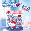 Toalla Compacta Desechable Sanrio Original Azul Kt Paquete de 10 Paquete de 20 Portátil Empaquetada Individualmente Toalla de Viaje