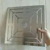 Régua de piso de aço inoxidável espessada em formato de costas, multi-funcional, para abertura de azulejos, Ferramenta para azulejos, novo modelo de flor