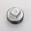 Vendas Diretas de Fábrica Conexões para Tubos de Aquecimento de Água de Ferro Maleável Plug Galvanizado Plug com Rosca Externa Tampa de Plug de Ferro 4 Acessórios de Artesanato