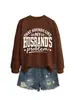 Eso Suena Como Mi Lista de Deseos de Amazon Sudadera Elegante y Moderna para Mujer de Otoño e Invierno con Cuello Redondo y Mangas Largas