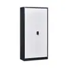 Gabinete de Acero para Archivos, Gabinete de Documentos, Gabinete para Comprobantes Financieros, Gabinete de Almacenamiento de Hierro de Dos Puertas Engrosado para Oficina de Empleados con Cerradura
