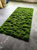 Grama Musgo Artificial Planta Parede Cenário Gramado Amarelo Azul Verde Cinza Cinza Claro Branco