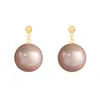 Pendientes de Perla con Estilo Ol de Moda Transfronterizo para Commuter, Pendientes Elegantes de Lujo Accesible, Pendientes Elegantes para Mujer, Versátiles y de Gama Alta
