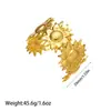 Produto popular de travessia de fronteira europeu e americano: Pulseira de aço titânio banhada a ouro 18K, versátil para uso diário, atacado do fabricante