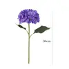 46 piezas de flores artificiales, hortensias de lámina de gel hidratante con tacto 3D, flores falsas para decoración del hogar y de bodas, venta al por mayor de alta gama