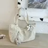 Bolso de Tote de Lunares Nuevo 2026 para Mujer, Bolso de Hombro de Nicho Estilo Coreano, Bolso de Axila de Gran Capacidad para Viajes, Bolso de Mano de Moda