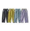 Yidao Vintage Otoño 2026 Nuevo Lanzamiento Pantalones Funcionales para Exteriores Bloque de Color Pierna Curva Pierna Ancha Senderismo Montañismo Sueltos Casuales