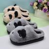 Novas Pantufas de Algodão Desenho Animado Fofo Outono/Inverno 2025 para Mulheres, Modernas, Versáteis, Confortáveis, Antiderrapantes, Pantufas com Biqueira e Solado Plano para Mulheres