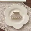 Pinza Pequeña para el Cabello de Acetato Estilo Coreano para Mujer Pinza de Pinza para Semirecogido Sensación de Alta Gama Pinza de Tiburón en Forma de Abanico Pinza para Cola de Caballo Accesorios para el Cabello Tocado para Mujer