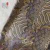 Tecido Jacquard Brocado com Padrão Ondulado, Tecido de Seda Estilo Antigo, Materiais DIY para Qipao e Roupa Tang, Multicolor