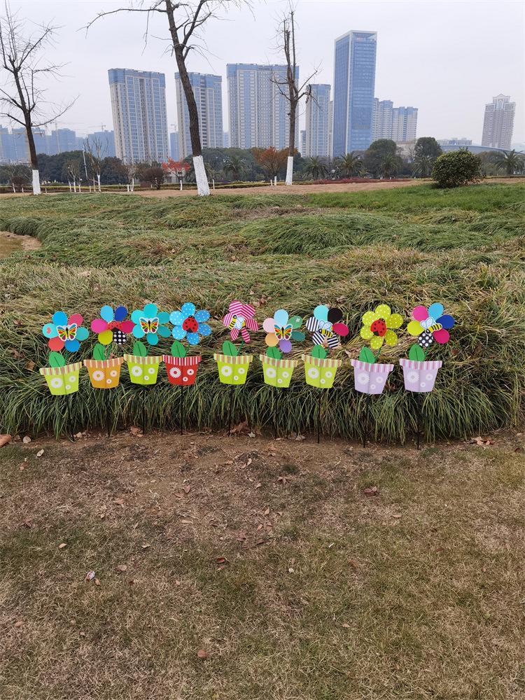 布制小花缸 (1)