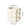 Vaso de Cerâmica Flor Dehua Vaso para Suculentas Respirável Criativo Decorações de Mesa Phalaenopsis Planta Verde Planta em Vaso Decorativa Transfronteiriço