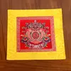 Tapete para Mesa de Altar Budista de Xizang, Tapete de Tela para Estatua de Buda, Tapete de Altar Engrosado, Tela Amarilla para Altar de Buda, Mantel para Mesa de Altar de Buda