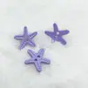 Botón de estrella de mar de dos ojos de imitación de concha forma irregular botón de dibujos animados mezcla de botones para abrigo cárdigan suéter DIY