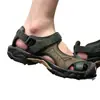 Sandalias Deportivas Haitu para Hombre Verano Exterior Transpirables Antideslizantes con Puntera Sandalias Casuales Suela Suave Calzado de Exterior Desodorante Zapatos de Playa