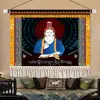 Maestro Loto Estudiante Palacio Potala Tíbet Pintura Colgante de Tela Tíbet Colgante de Tela Fondo de Casa de Huéspedes Decorativo Tela Mural Tapiz