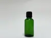 Botella de Vidrio Verde a Prueba de Luz para Dispensar Aceite Esencial 10/20/30/50/100ml, Adaptador Universal para Gotero, Atomizador y Bomba