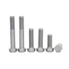 Tornillos hexagonales galvanizados por inmersión en caliente, pernos hexagonales resistentes a altas temperaturas para energía eólica y fotovoltaica, pernos Dacromet Grado 8.8