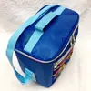 Vengadores murciélago Superman coche Rey caricatura 3D portátil bolsa lonchera bolsa de almuerzo térmica cremallera bolso de mano