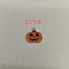 Serie de Halloween Transfronteriza Accesorios de Aleación Colgante de Calabaza Murciélago Accesorios para Pulsera Pendientes Colgante Sombrero Mágico