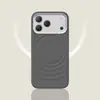 Funda Sencilla de Color Sólido con Diseño de Rayos y Diamantes Adecuada para el Teléfono Apple 17 Pro Max Funda para iPhone 17 Funda Portátil 15 Caja de Regalo 16 Estilo Coreano