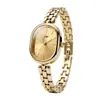 Reloj popular para mujer transfronterizo, reloj versátil artístico de alto valor de nicho, simple y elegante para mujer con esfera ovalada