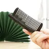 Peine de Bambú de Sándalo Morado Peine Chino de Dientes Finos Peine de Madera Antiguo Cabeza de Peine Meridiano Peine para el Hogar Madera Maciza Sin Pintura Al Por Mayor