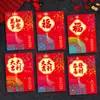 2027 Ano do Carneiro Envelope Vermelho Novo Estilo Criativo Desenho Animado Carneiro Zodíaco Festival da Primavera Envelope de Dinheiro da Sorte Presente de Ano Novo Dinheiro Pequena Bolsa de Envelope Vermelho